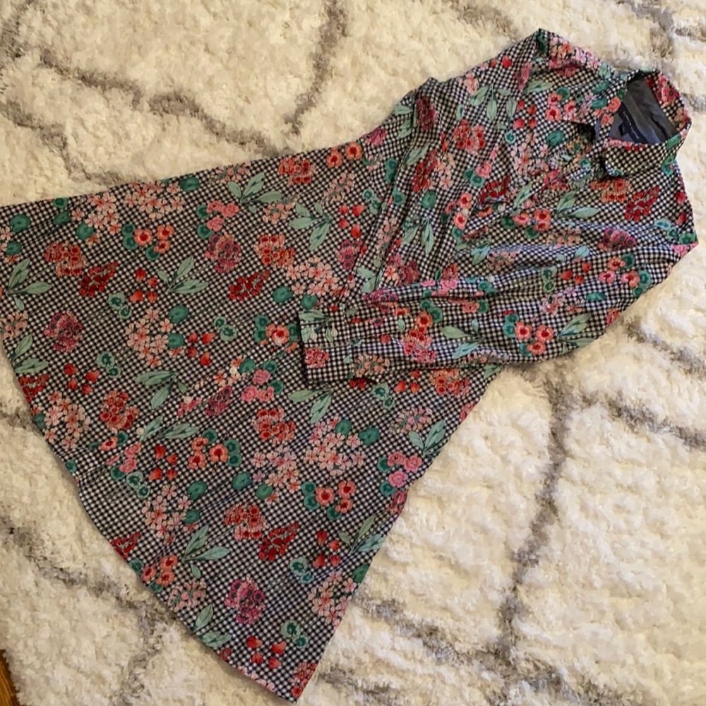 Cute Button Up Flower Dress by Tommy Hilfiger